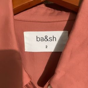 Jumpsuit cropped with short sleeve / cotton